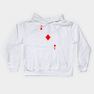 Ace of diamonds Kids Hoodie